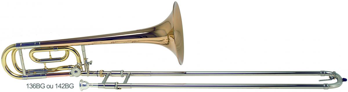 Bb/F trombone F-attachment