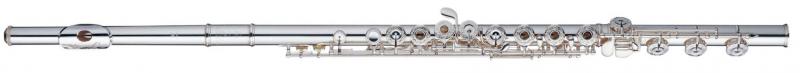 Sterling silver flute, soldered tone hold