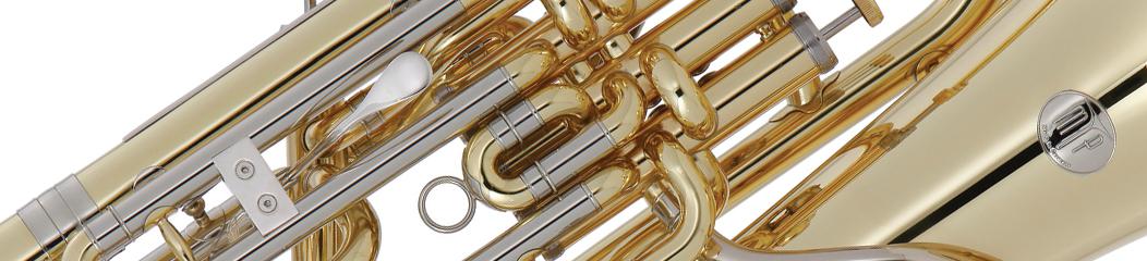 Compensated Bb euphonium 4 valves FIREBIRD professional