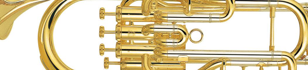 Euphonium 4 valves top action