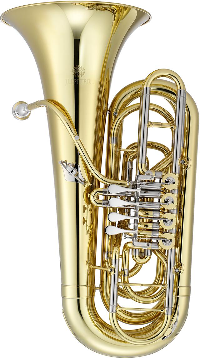 Tuba Sib 4 palettes JUPITER JTU1140. Musique et Art