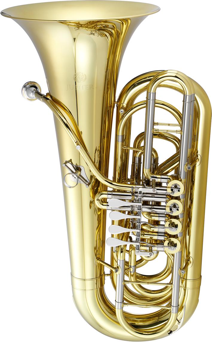 Tuba Sib 4 palettes JUPITER JTU1140. Musique et Art