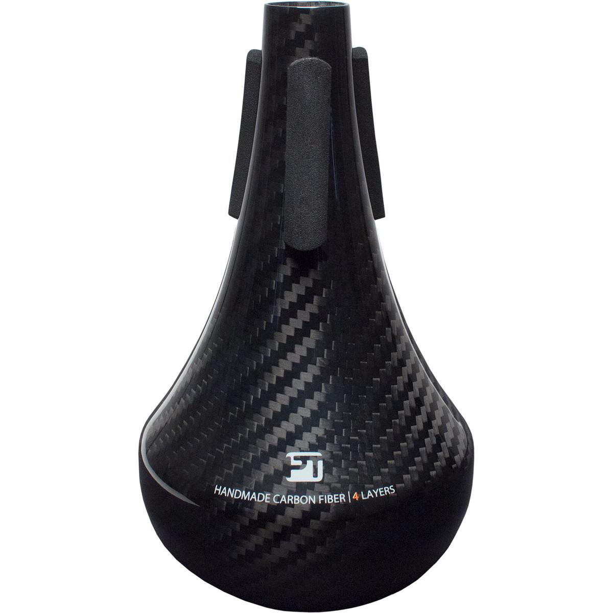 Trumpet Mute - Straight, Carbon Fiberv